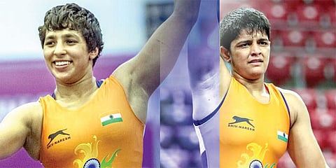 Anshu and Sonam Malik