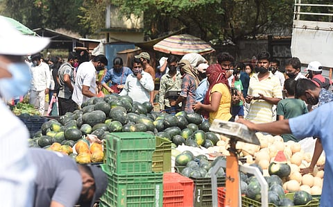 Pune Market Yard Fruits vegetables