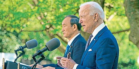 joe biden yoshihide suga