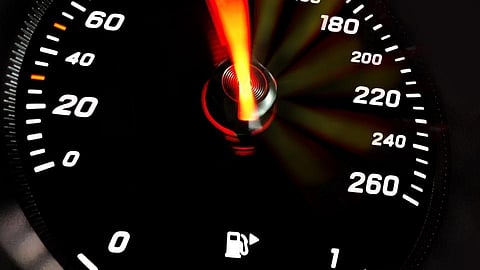 High Speed Of Vehicle