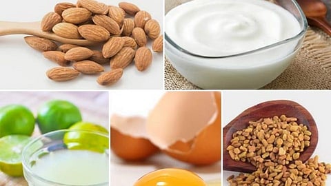 DIY: केसांची चमक वाढविण्यासाठी बदाम होममेड हेअर मास्क वापरुन पहा