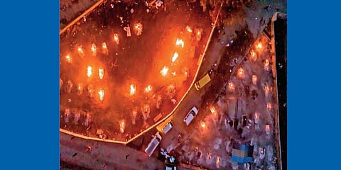 भाजप राज्यातील भयावह स्थिती; दिवसभरात 112 मृत्यू पण सरकारी आकडा फक्त 4