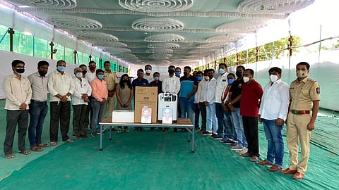 गायकरवाडी कोविड सेंटरला अॉक्सीजन भेट