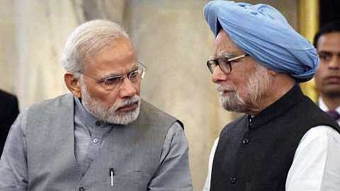 NARENDRA MODI MANMOHAN SINGH