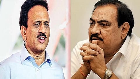 Girish Mahajan and Eknath Khadse