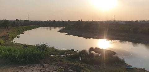 कयाधू नदीतील पाणी