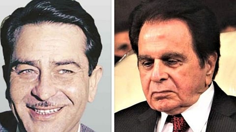 Raj Kapoor and Dilip Kumar