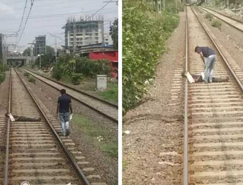 मुंबई: रेल्वे रुळावर आत्महत्या करण्यासाठी तो झोपला होता पण...