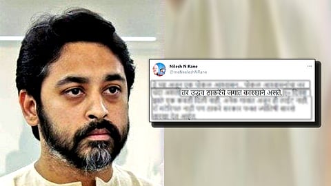 "तर ठाकरेंचे जगात कारखाने असते"; नितेश राणेंची बोचरी टीका