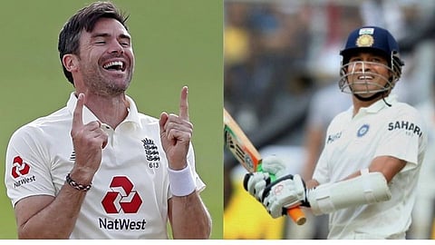 james anderson sachin tendulkar