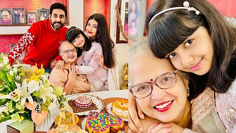 aishwarya rai, abhishekh bachchan ,aaradhya and Vrinda Rai