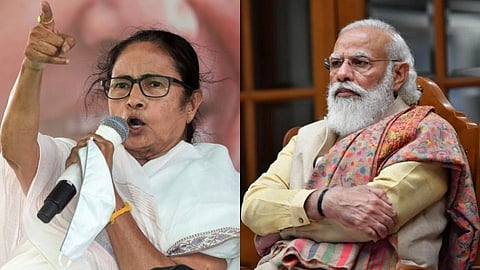 NARENDRA modi and mamta banarjee