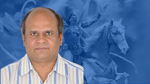 VIDEO: 'मी विष्णुचा कल्की अवतार, ऑफिसला येऊ शकत नाही'