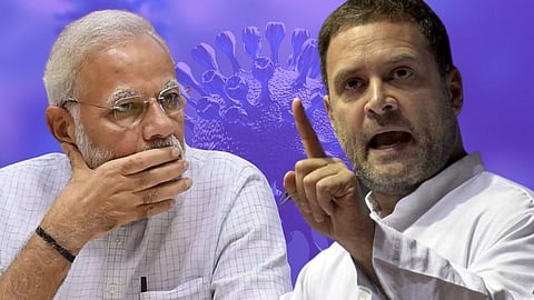 'कोरोना रोको, जनता के सवाल नहीं'