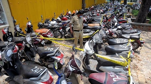 संसर्ग रोखण्याचा वाहतूक शाखेचा फॉर्म्युला जिल्ह्यात चर्चेत