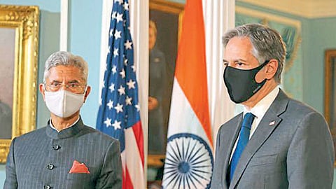 Jaishankar and antony blinkon