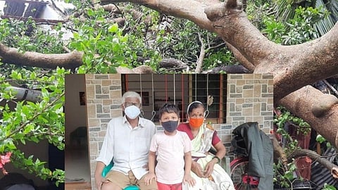 तौक्ते चक्रीवादळात कळंबटे आजोबा ठरले हिरो, जीव धोक्यात घालून वाचवला नातवाचा प्राण