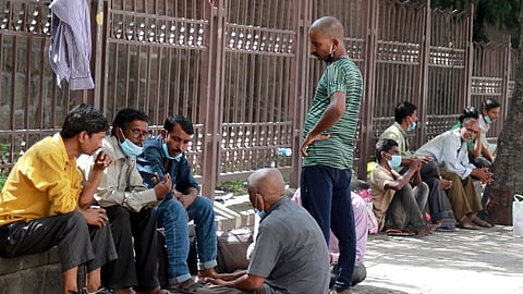 जगण्यासाठी संघर्ष...!