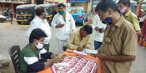 रिक्षा चालकांच्या मदतीला धावली मनसे वाहतुक सेना