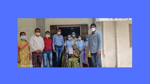 पन्नास दिवसानंतर आजीने धरली घरची वाट..!