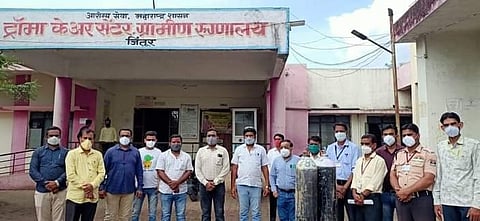 जिंतूर आॅक्सीजन सिलेंडर