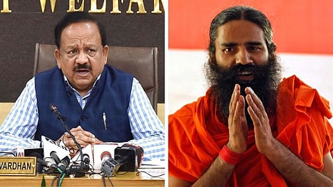 Harsh Vardhan-Ramdev Baba