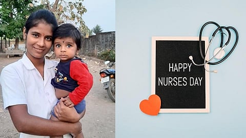 परिचारिका दिन विशेष : काळजावर दगड ठेवून 'आई' निभावतीये कर्तव्य