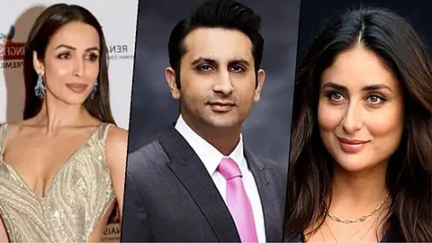 Adar Poonawalla, Malaika Arora and Kareena Kapoor Khan