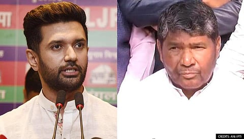 लोजपातील वाद शिगेला; चिराग पासवानांचं लोकसभा स्पीकरला पत्र