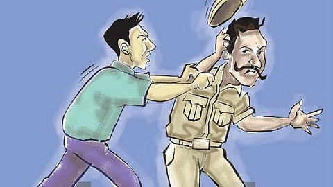 Nigerian citizen assaults police sub-inspector Investigation drug trafficking