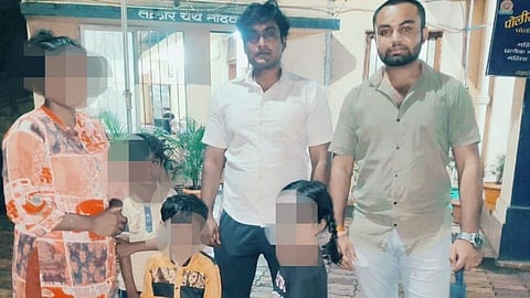 महिलेसाठी युवक ठरले देवदूत; वाचवला तिच्यासह तीन मुलांचा जीव