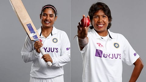 Mithali Raj AND Jhulan Goswami