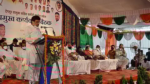 अशोक चव्हाण मरखेलमध्ये