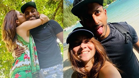 newly married Sonalee kulkarni and kunal benodekar enjoy minimoon in east africa