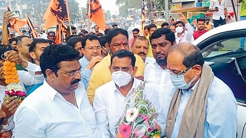 radhakrishna vikhe-patil in Malegaoan