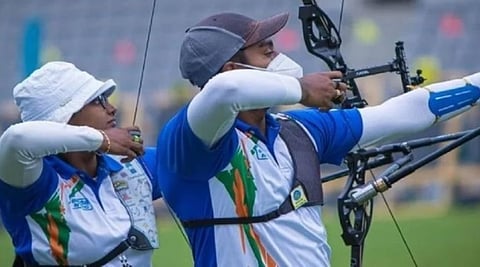 Deepika Kumari ant Atanu Das