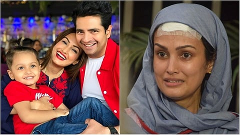 Karan Mehra and Nisha Rawal