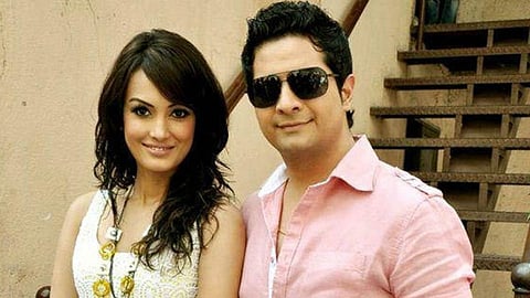 Karan Mehra and Nisha Rawal
