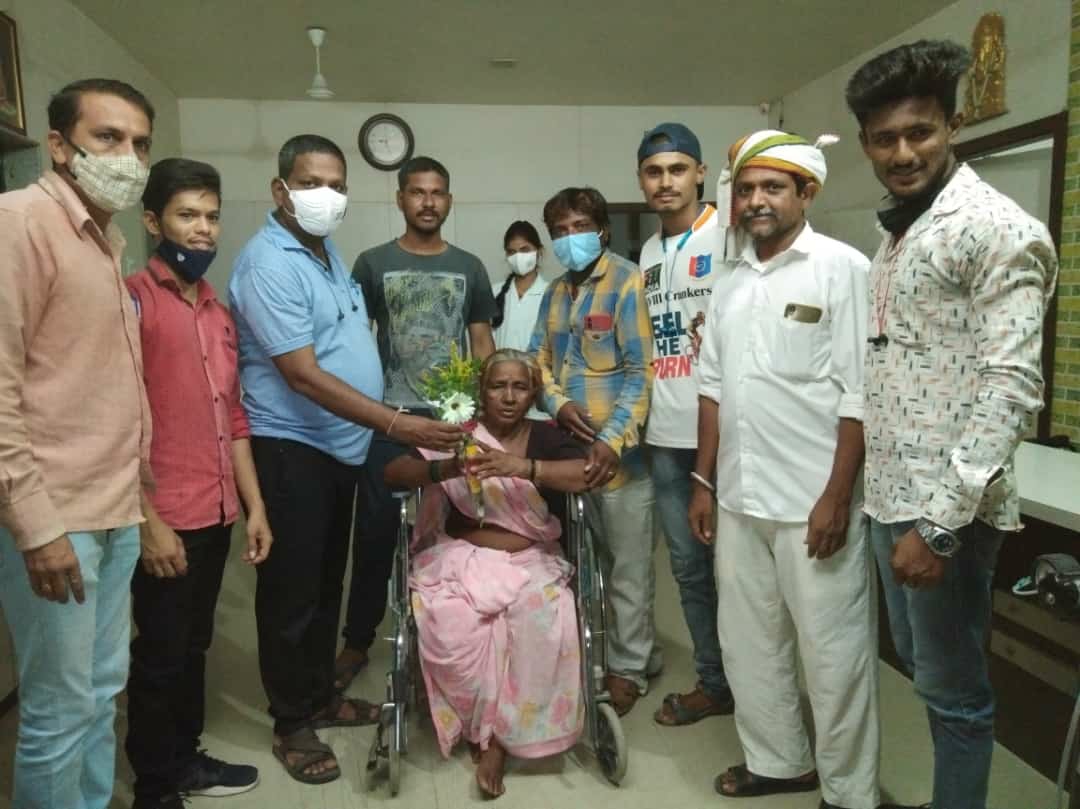 ऑक्सिजन पातळी फक्त ५८..वृद्धेने केली कोरोनावर मात !