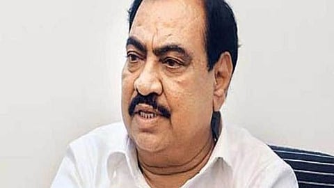NCP Leader Eknath Khadse