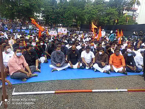 nashik Maratha Reservation Protest