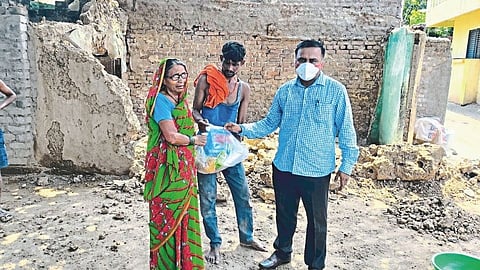 Heavy rain home damage