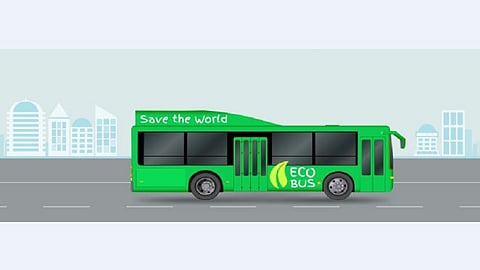 eco friendly bus
