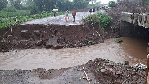 कोल्हापूर जिल्ह्यात मुसळधार; पंचगंगा नदीच्या पाणी पातळी वाढ