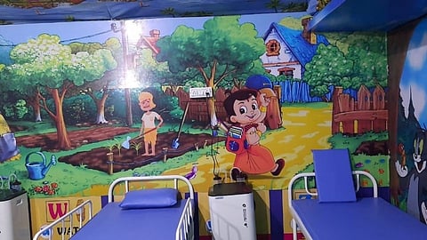 जिल्ह्यातला पहिलाच उपक्रम! माणगावकरांनी साकारले पहिले लहान मुलांचे डिजिटल कोविड सेंटर