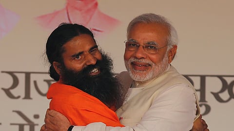 baba ramdev and pm modi
