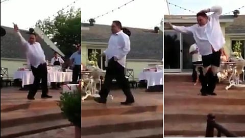 नाचता नाचता निसली पँट अन्..; पाहा भन्नाट व्हिडीओ