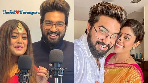 Sachet Tandon and Parampara Thakur famous singers on social media