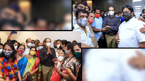 भाजप-शिवसेना राड्यानंतर मुख्यमंत्र्यांची पदाधिकाऱ्यांशी भेट