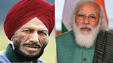 PM Narendra Modi Condoles Of-Legendary Athlete Milkha Singh